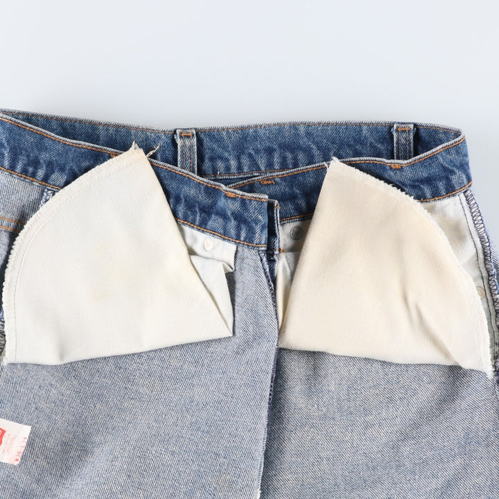 90'S Levi's 20517-0217 Orange Tab Bootcut Denim Pants, Made in USA, Men's Size 36, Vintage cotton blue type Vintage Second Hand