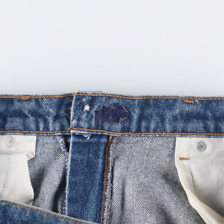90'S Levi's 20517-0217 Orange Tab Bootcut Denim Pants, Made in USA, Men's Size 36, Vintage cotton blue type Vintage Second Hand