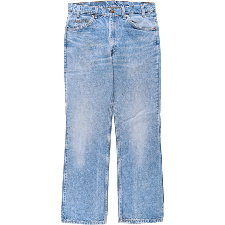 90'S Levi's 20517-0217 Orange Tab Bootcut Denim Pants Made in USA Men's W34 Vintage cotton blue type Vintage Second Hand