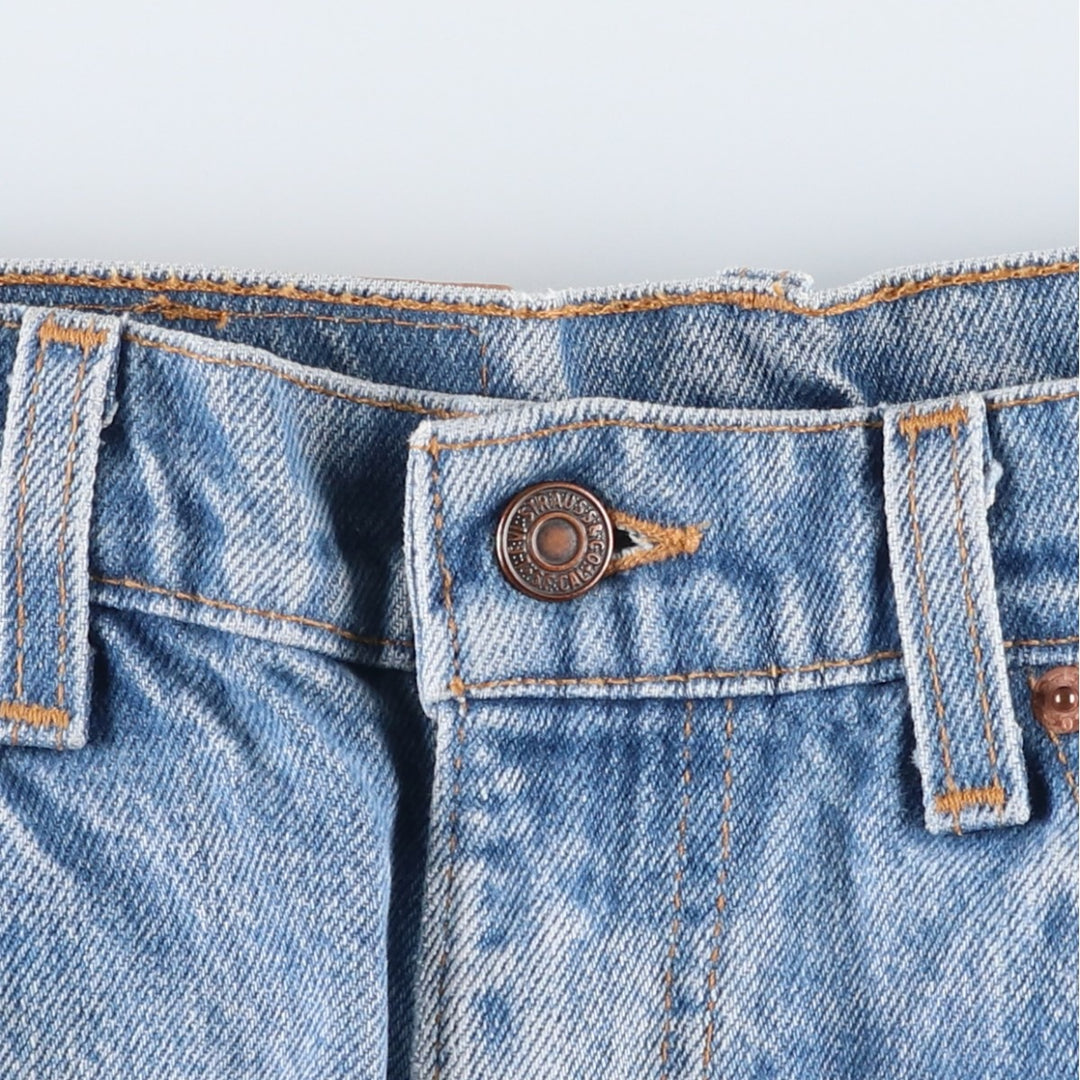 90'S Levi's 20517-0217 Orange Tab Bootcut Denim Pants Made in USA Men's W34 Vintage cotton blue type Vintage Second Hand