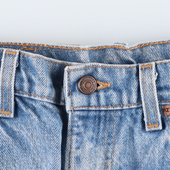 90'S Levi's 20517-0217 Orange Tab Bootcut Denim Pants Made in USA Men's W34 Vintage cotton blue type Vintage Second Hand