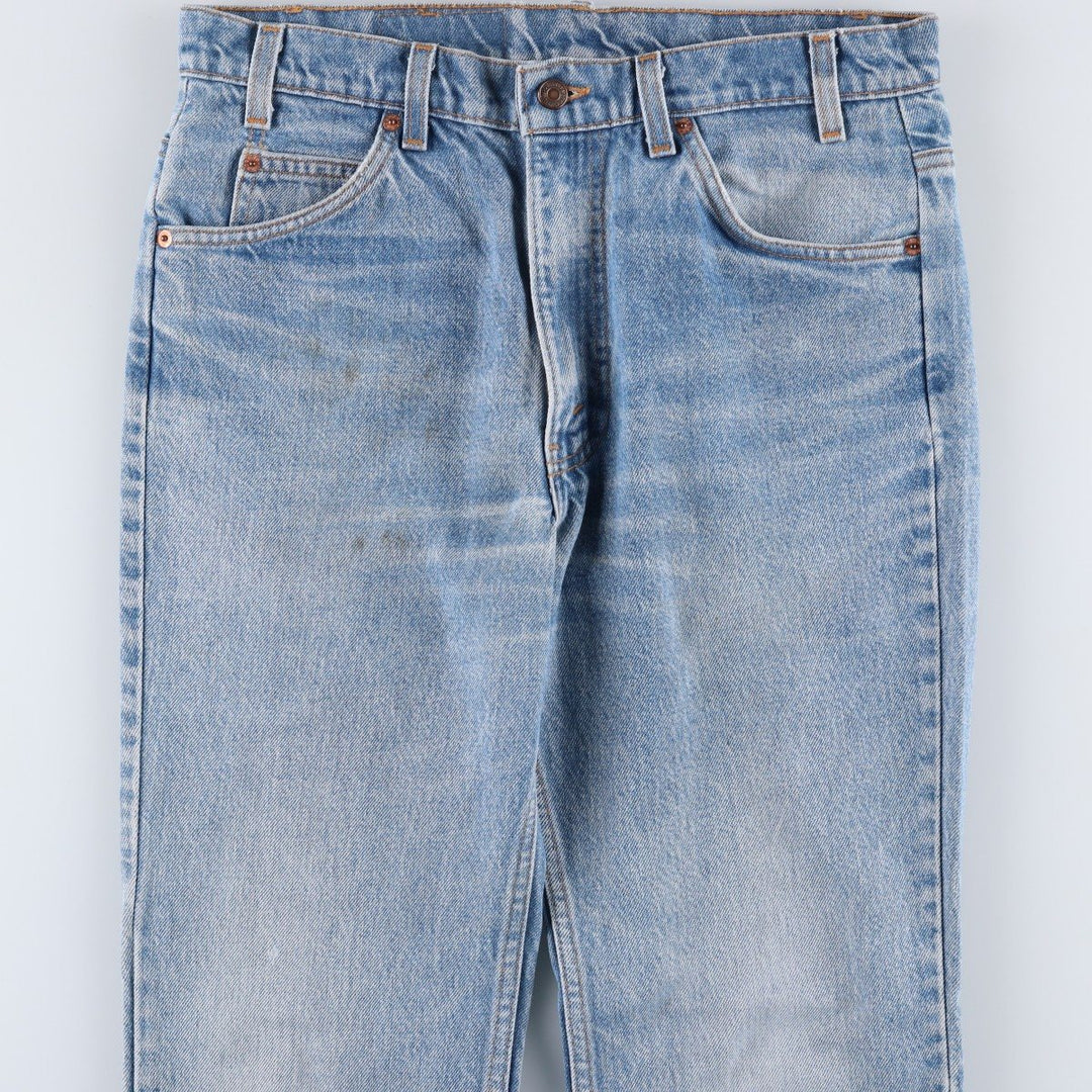 90'S Levi's 20517-0217 Orange Tab Bootcut Denim Pants Made in USA Men's W34 Vintage cotton blue type Vintage Second Hand