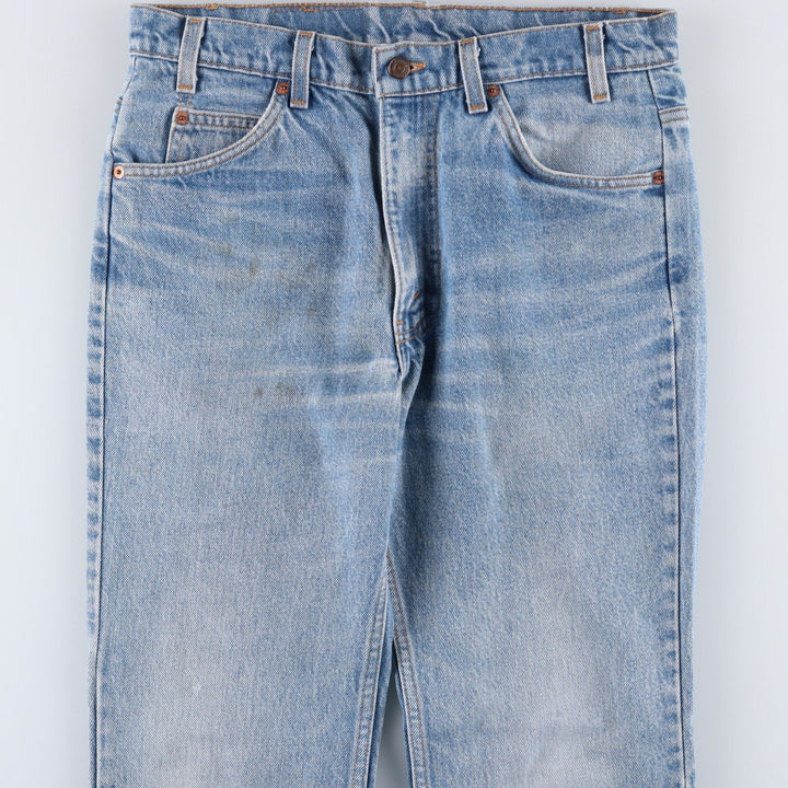 90'S Levi's 20517-0217 Orange Tab Bootcut Denim Pants Made in USA Men's W34 Vintage cotton blue type Vintage Second Hand