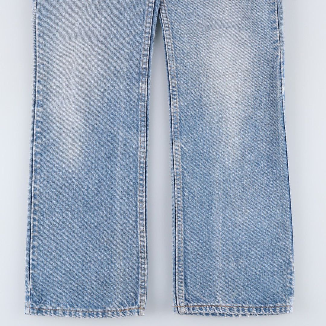 90'S Levi's 20517-0217 Orange Tab Bootcut Denim Pants Made in USA Men's W34 Vintage cotton blue type Vintage Second Hand