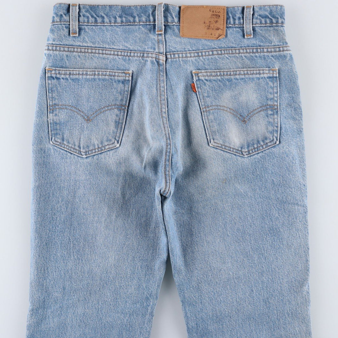 90'S Levi's 20517-0217 Orange Tab Bootcut Denim Pants Made in USA Men's W34 Vintage cotton blue type Vintage Second Hand