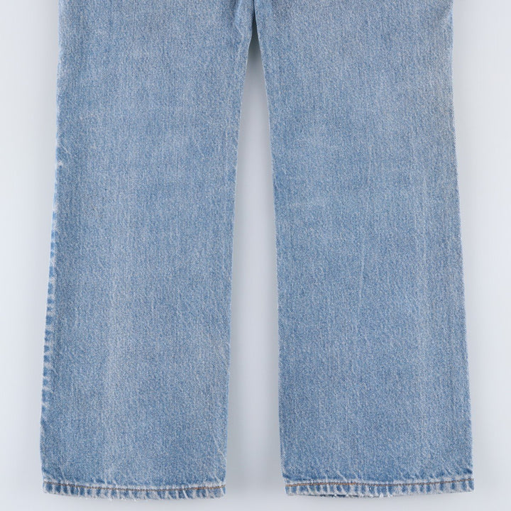 90'S Levi's 20517-0217 Orange Tab Bootcut Denim Pants Made in USA Men's W34 Vintage cotton blue type Vintage Second Hand