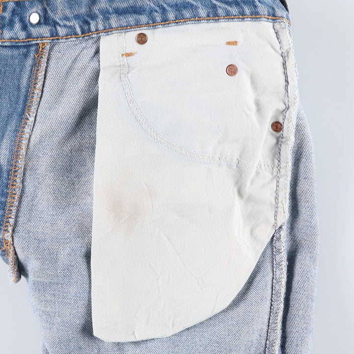 90'S Levi's 20517-0217 Orange Tab Bootcut Denim Pants Made in USA Men's W34 Vintage cotton blue type Vintage Second Hand