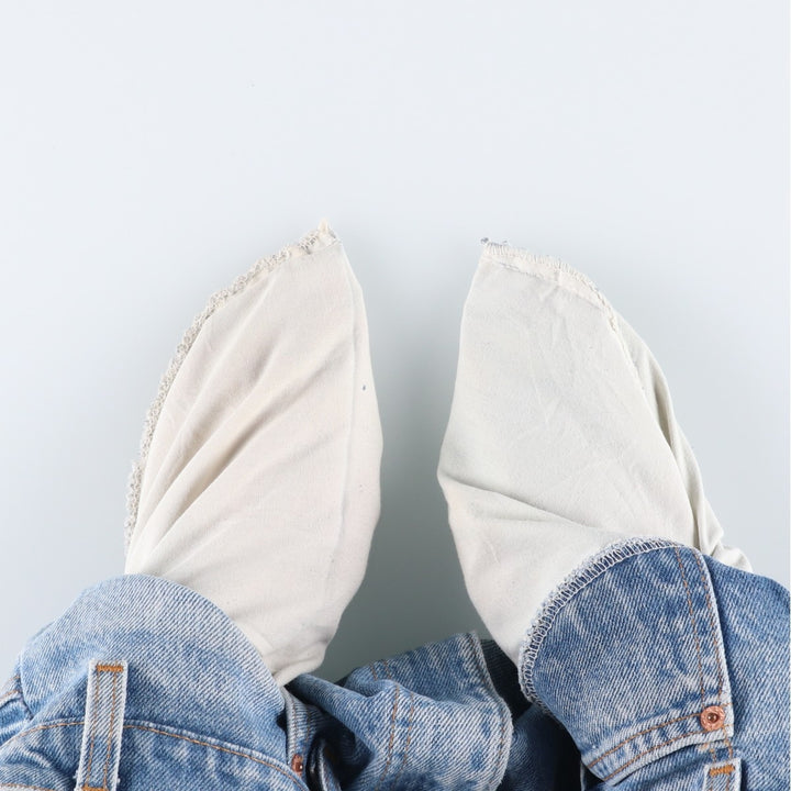 90'S Levi's 20517-0217 Orange Tab Bootcut Denim Pants Made in USA Men's W34 Vintage cotton blue type Vintage Second Hand