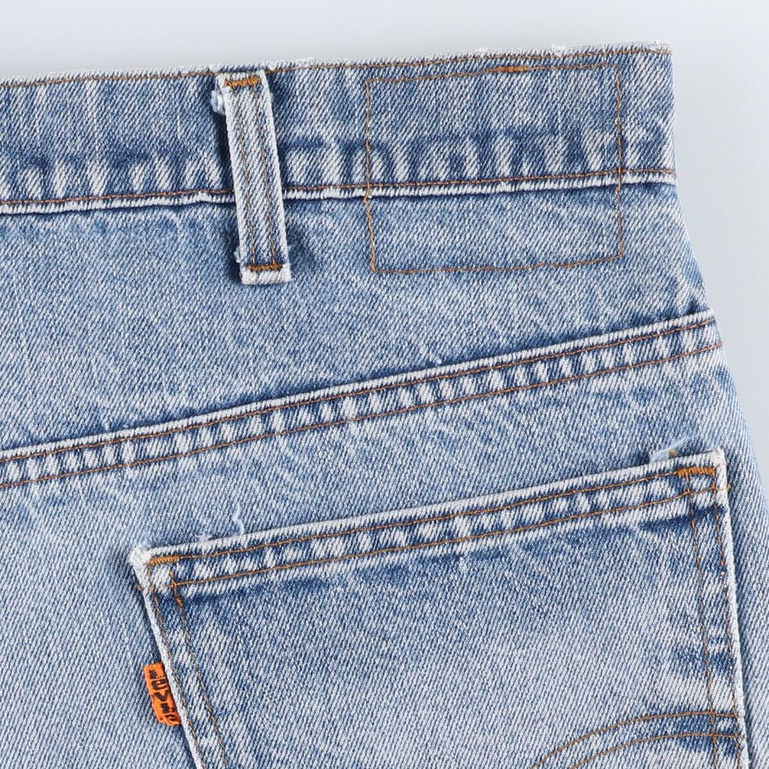 90'S Levi's Orange Tab Bootcut Denim Pants, Men's Size W37 (approx.), Vintage unclear blue type Vintage Second Hand