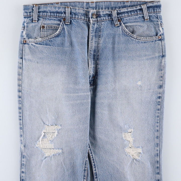 90'S Levi's Orange Tab Bootcut Denim Pants, Men's Size W37 (approx.), Vintage unclear blue type Vintage Second Hand