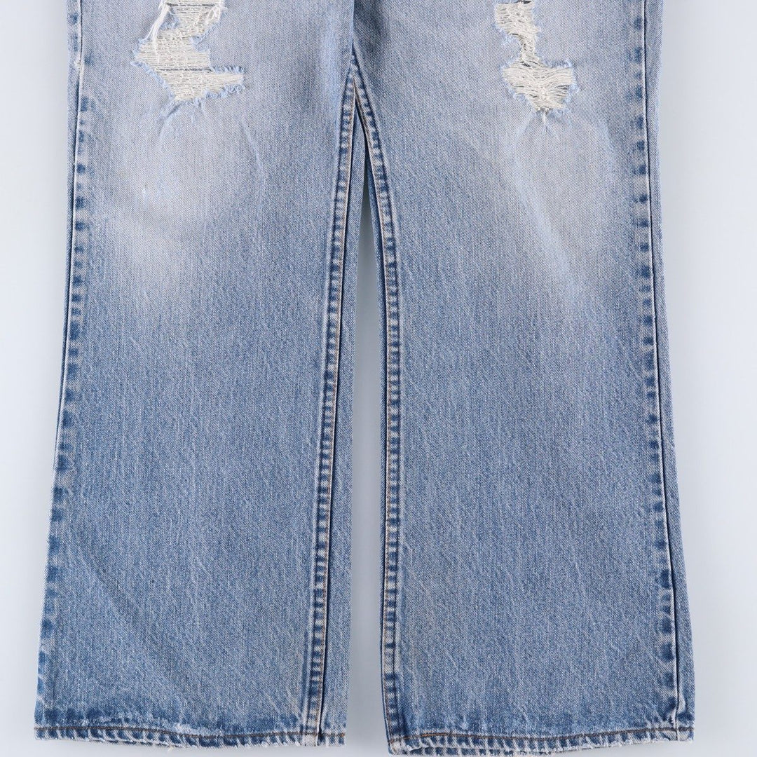 90'S Levi's Orange Tab Bootcut Denim Pants, Men's Size W37 (approx.), Vintage unclear blue type Vintage Second Hand