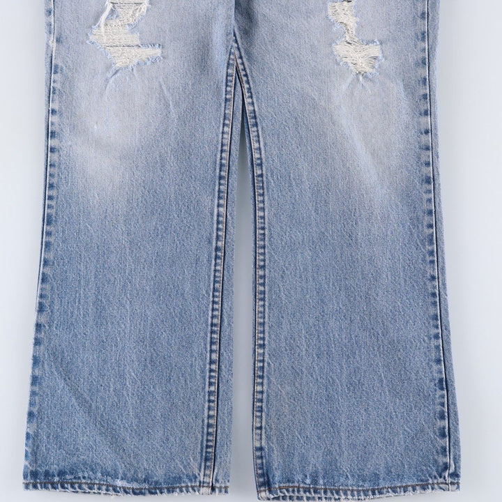 90'S Levi's Orange Tab Bootcut Denim Pants, Men's Size W37 (approx.), Vintage unclear blue type Vintage Second Hand