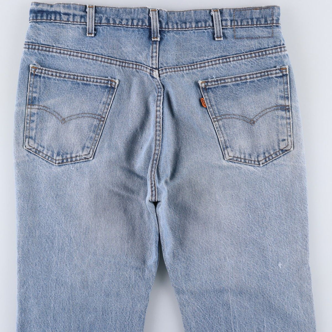 90'S Levi's Orange Tab Bootcut Denim Pants, Men's Size W37 (approx.), Vintage unclear blue type Vintage Second Hand