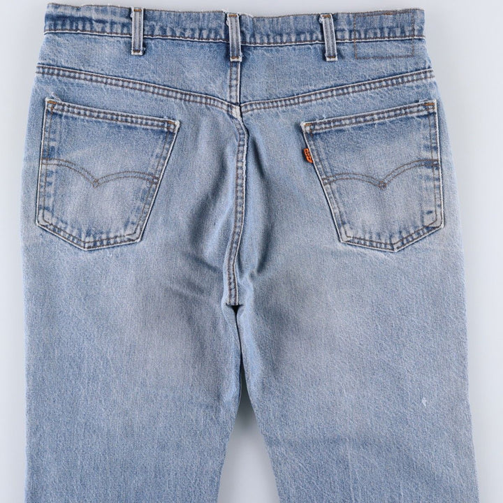 90'S Levi's Orange Tab Bootcut Denim Pants, Men's Size W37 (approx.), Vintage unclear blue type Vintage Second Hand