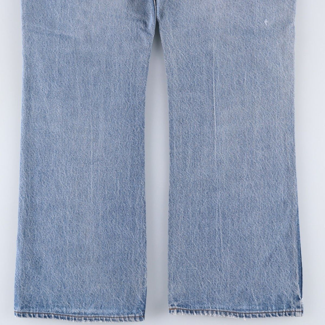 90'S Levi's Orange Tab Bootcut Denim Pants, Men's Size W37 (approx.), Vintage unclear blue type Vintage Second Hand