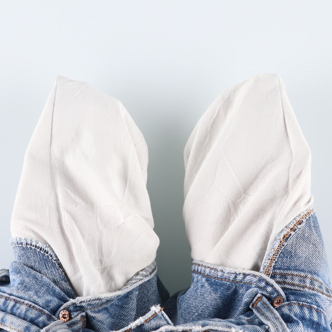 90'S Levi's Orange Tab Bootcut Denim Pants, Men's Size W37 (approx.), Vintage unclear blue type Vintage Second Hand