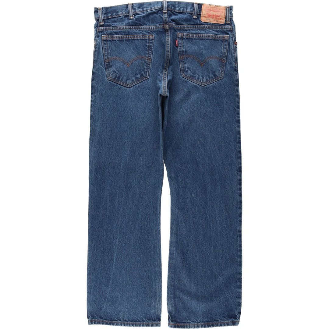 Levi's 517 Bootcut Denim Pants, Men's Size 37 cotton blue type Vintage Second Hand