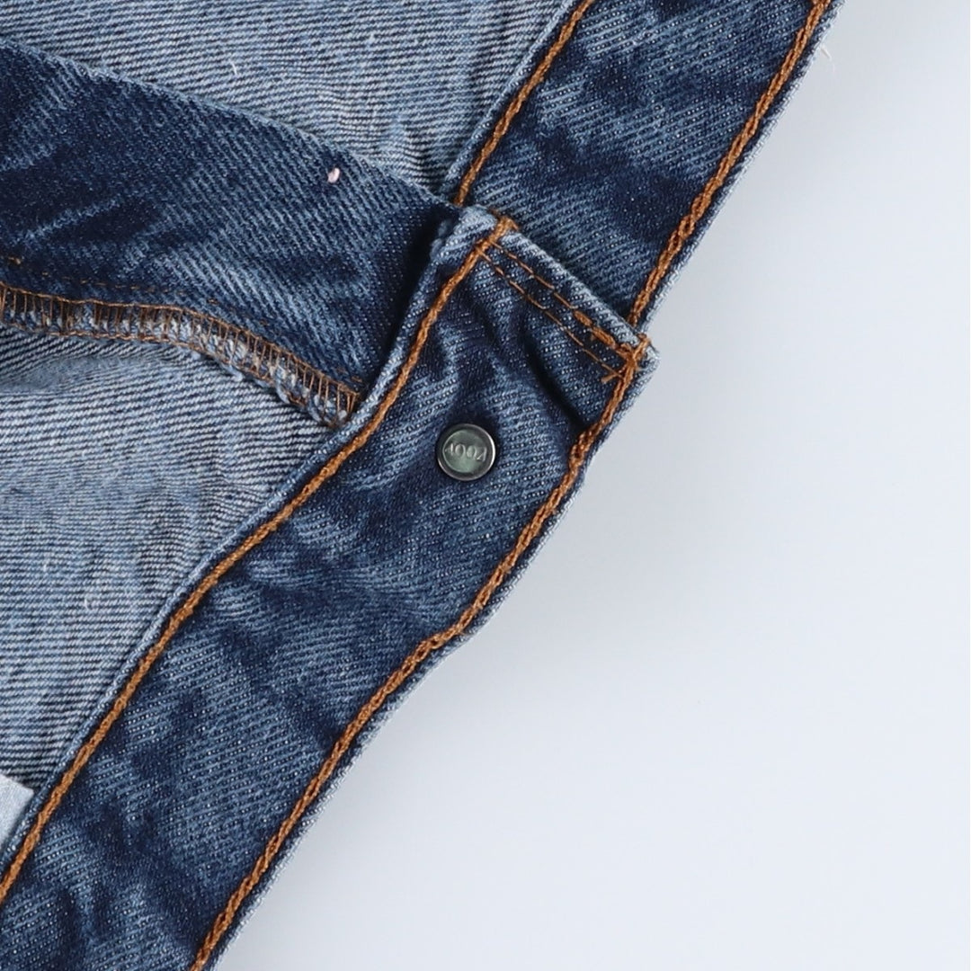 Levi's 517 Bootcut Denim Pants, Men's Size 37 cotton blue type Vintage Second Hand