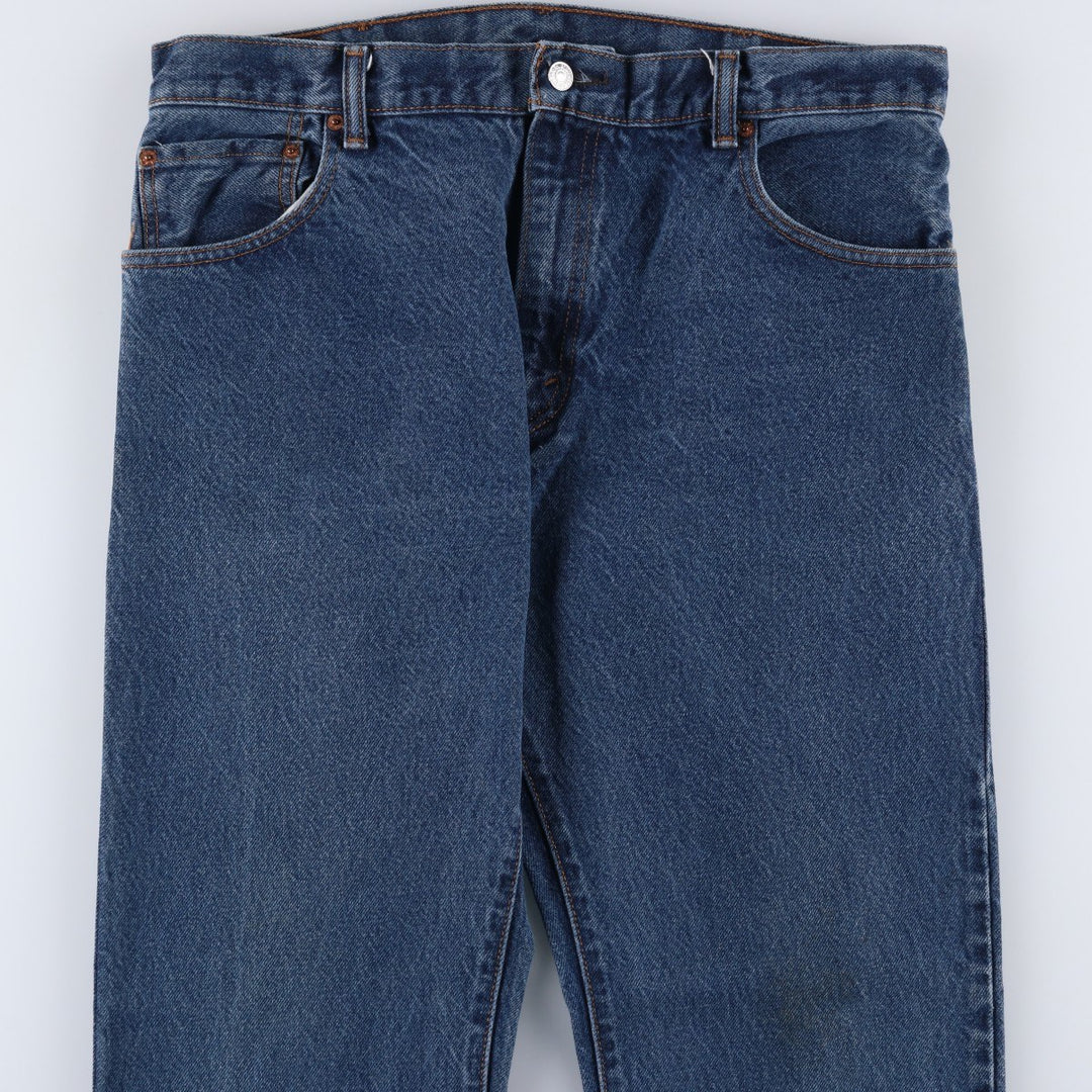 Levi's 517 Bootcut Denim Pants, Men's Size 37 cotton blue type Vintage Second Hand