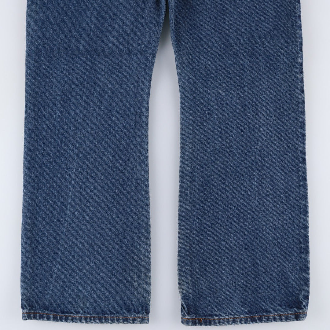 Levi's 517 Bootcut Denim Pants, Men's Size 37 cotton blue type Vintage Second Hand