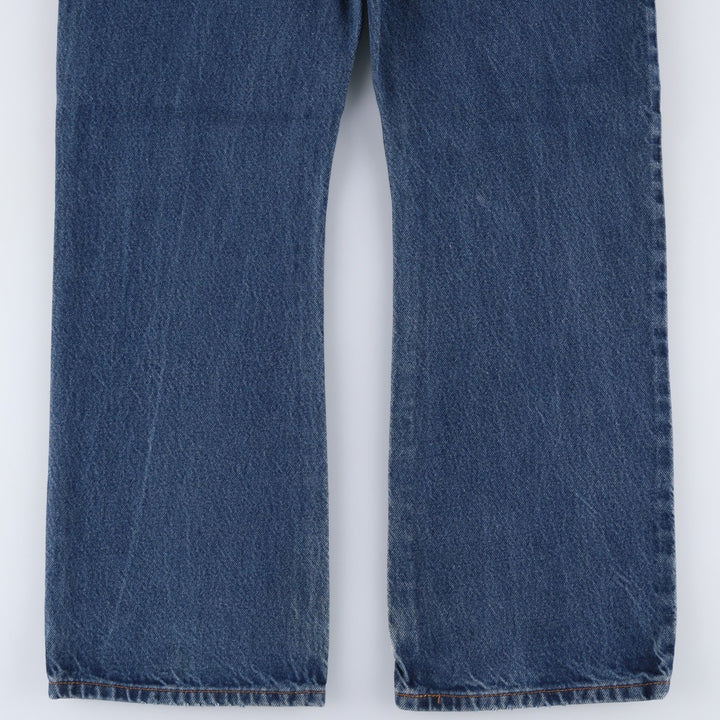 Levi's 517 Bootcut Denim Pants, Men's Size 37 cotton blue type Vintage Second Hand