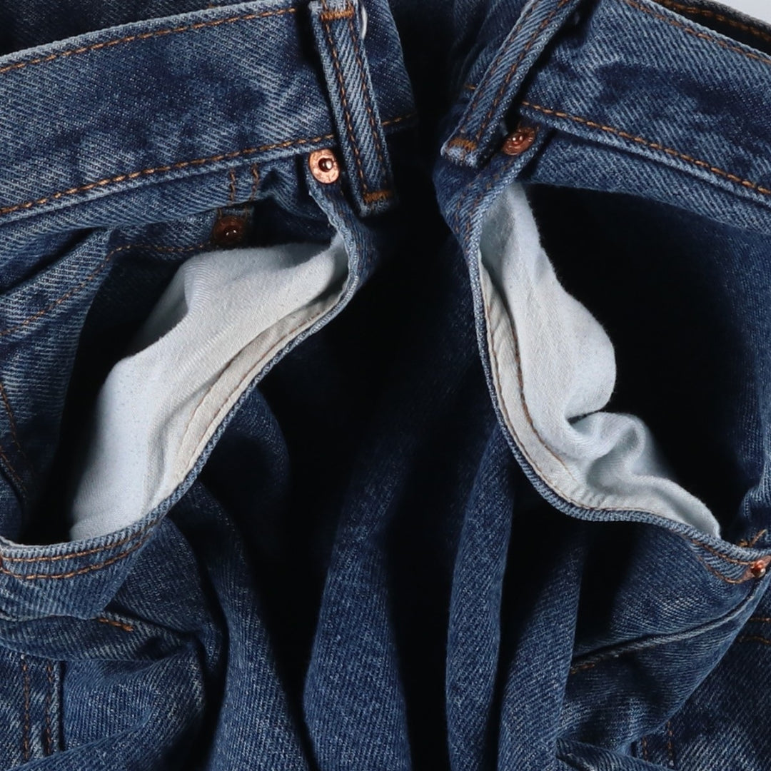 Levi's 517 Bootcut Denim Pants, Men's Size 37 cotton blue type Vintage Second Hand