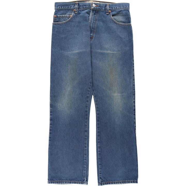 Levi's 517 BOOT CUT Bootcut denim pants for men, size w33 cotton blue type Vintage Second Hand