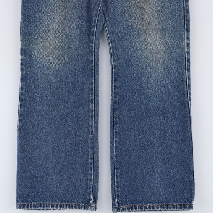 Levi's 517 BOOT CUT Bootcut denim pants for men, size w33 cotton blue type Vintage Second Hand