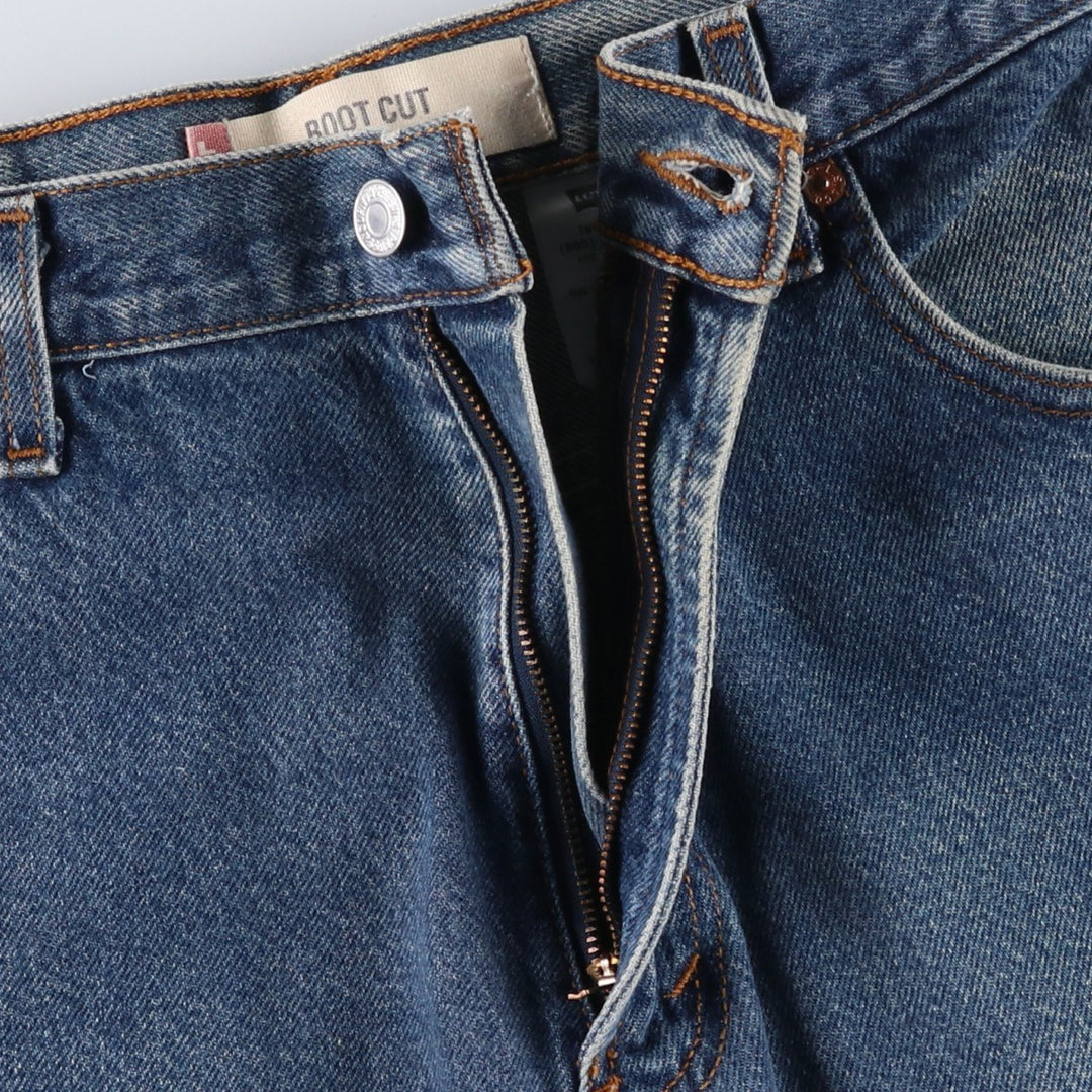 Levi's 517 BOOT CUT Bootcut denim pants for men, size w33 cotton blue type Vintage Second Hand