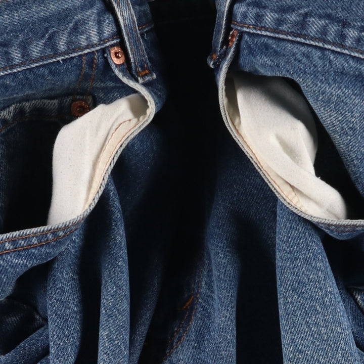 Levi's 517 BOOT CUT Bootcut denim pants for men, size w33 cotton blue type Vintage Second Hand