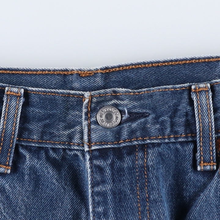 Levi's 517 Bootcut Denim Pants, Men's, Size W30 cotton blue type Vintage Second Hand
