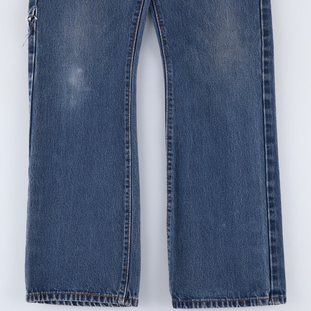 Levi's 517 Bootcut Denim Pants, Men's, Size W30 cotton blue type Vintage Second Hand