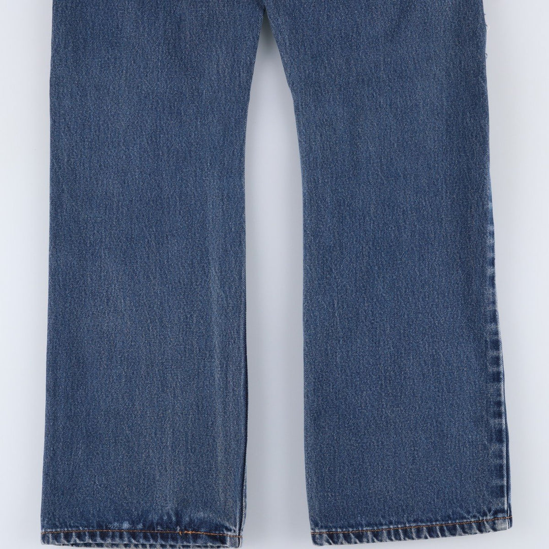 Levi's 517 Bootcut Denim Pants, Men's, Size W30 cotton blue type Vintage Second Hand