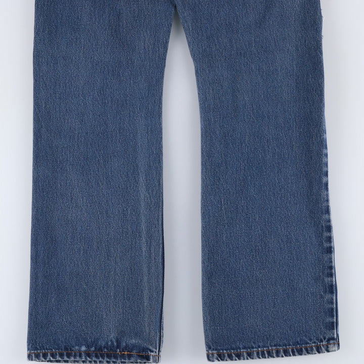 Levi's 517 Bootcut Denim Pants, Men's, Size W30 cotton blue type Vintage Second Hand