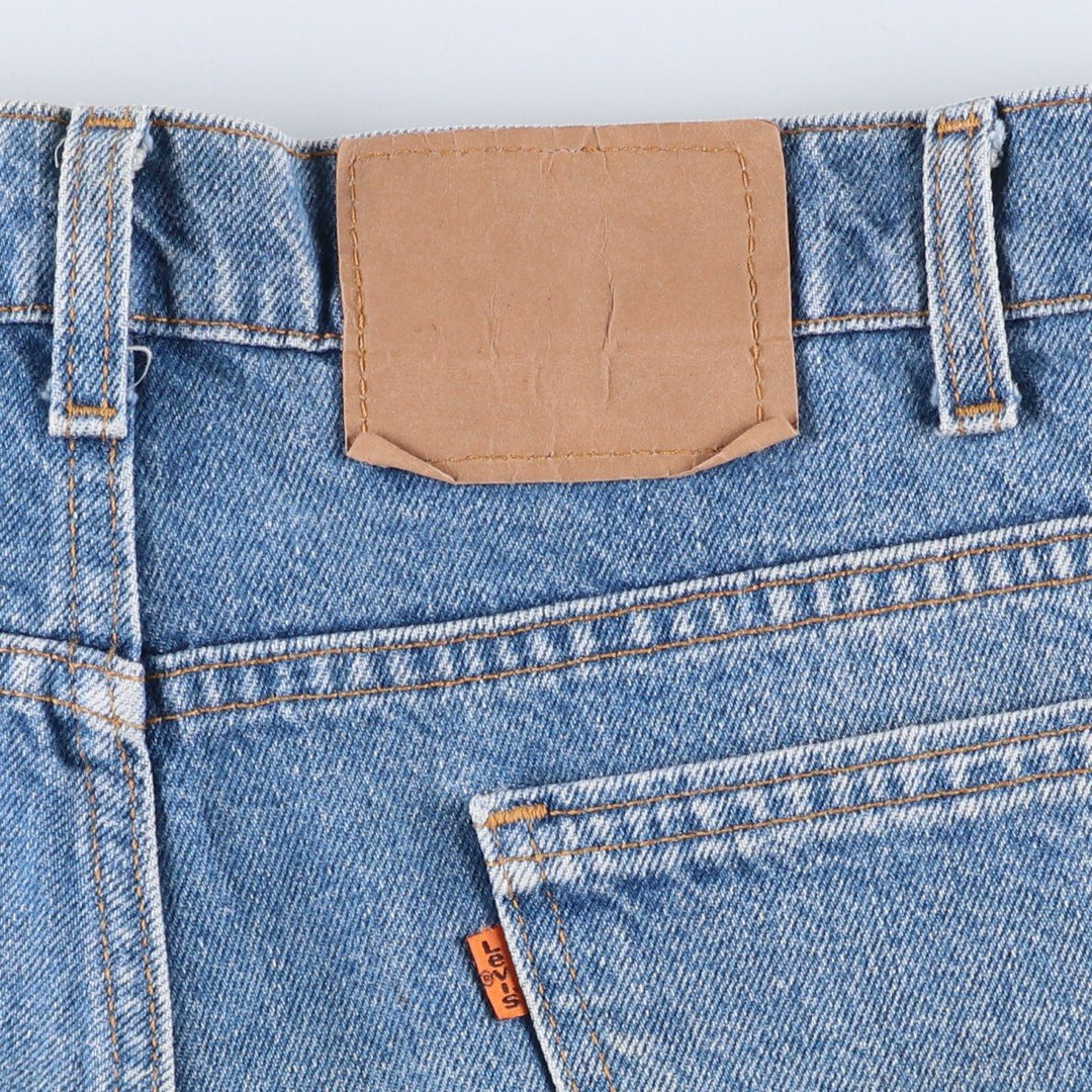 90'S Levi's 517 Orange Tab Bootcut Denim Pants, Men's Size W34 (approx.), Vintage unclear blue type Vintage Second Hand