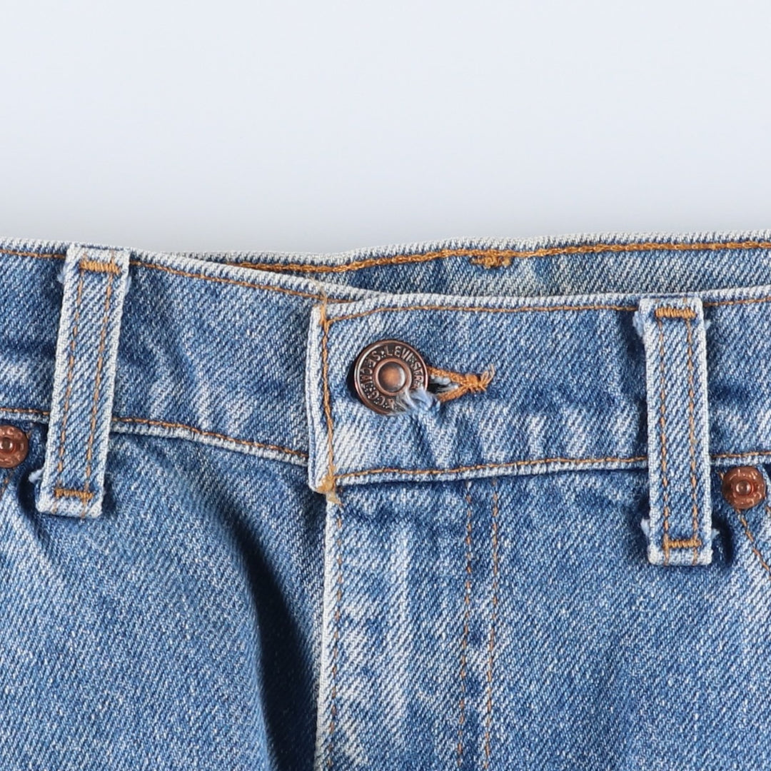 90'S Levi's 517 Orange Tab Bootcut Denim Pants, Men's Size W34 (approx.), Vintage unclear blue type Vintage Second Hand