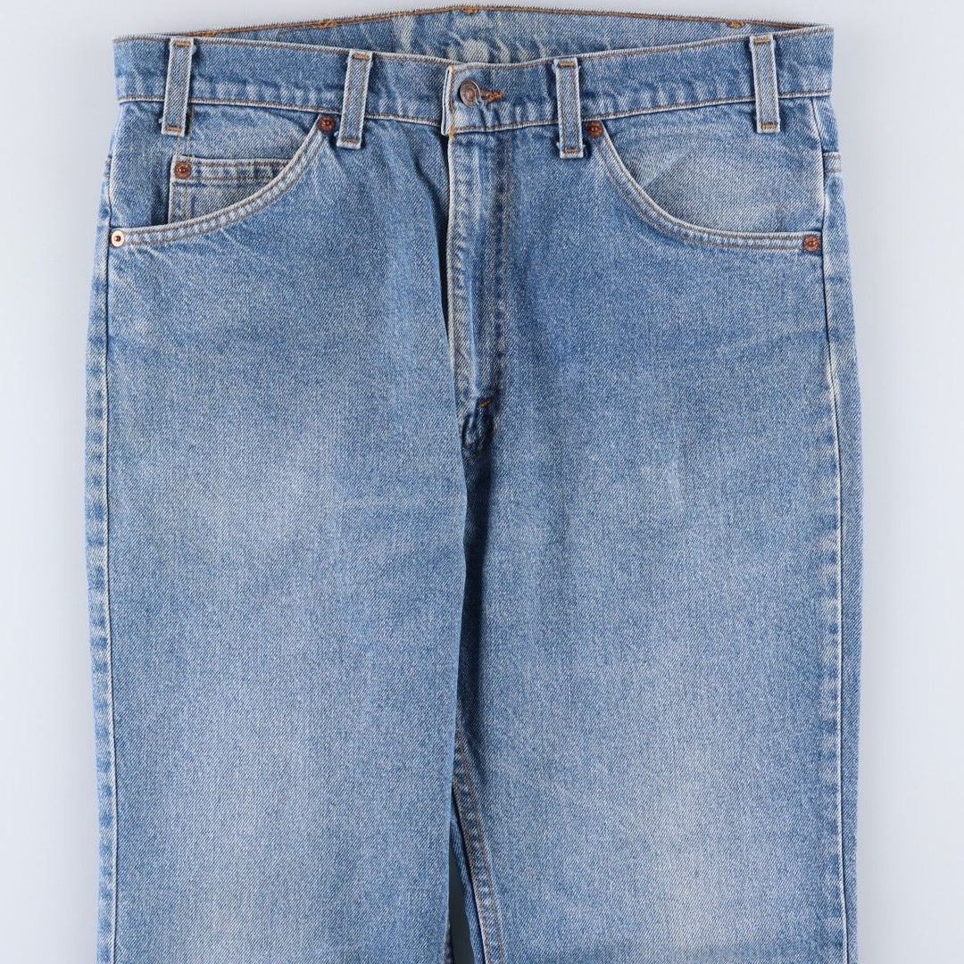 90'S Levi's 517 Orange Tab Bootcut Denim Pants, Men's Size W34 (approx.), Vintage unclear blue type Vintage Second Hand