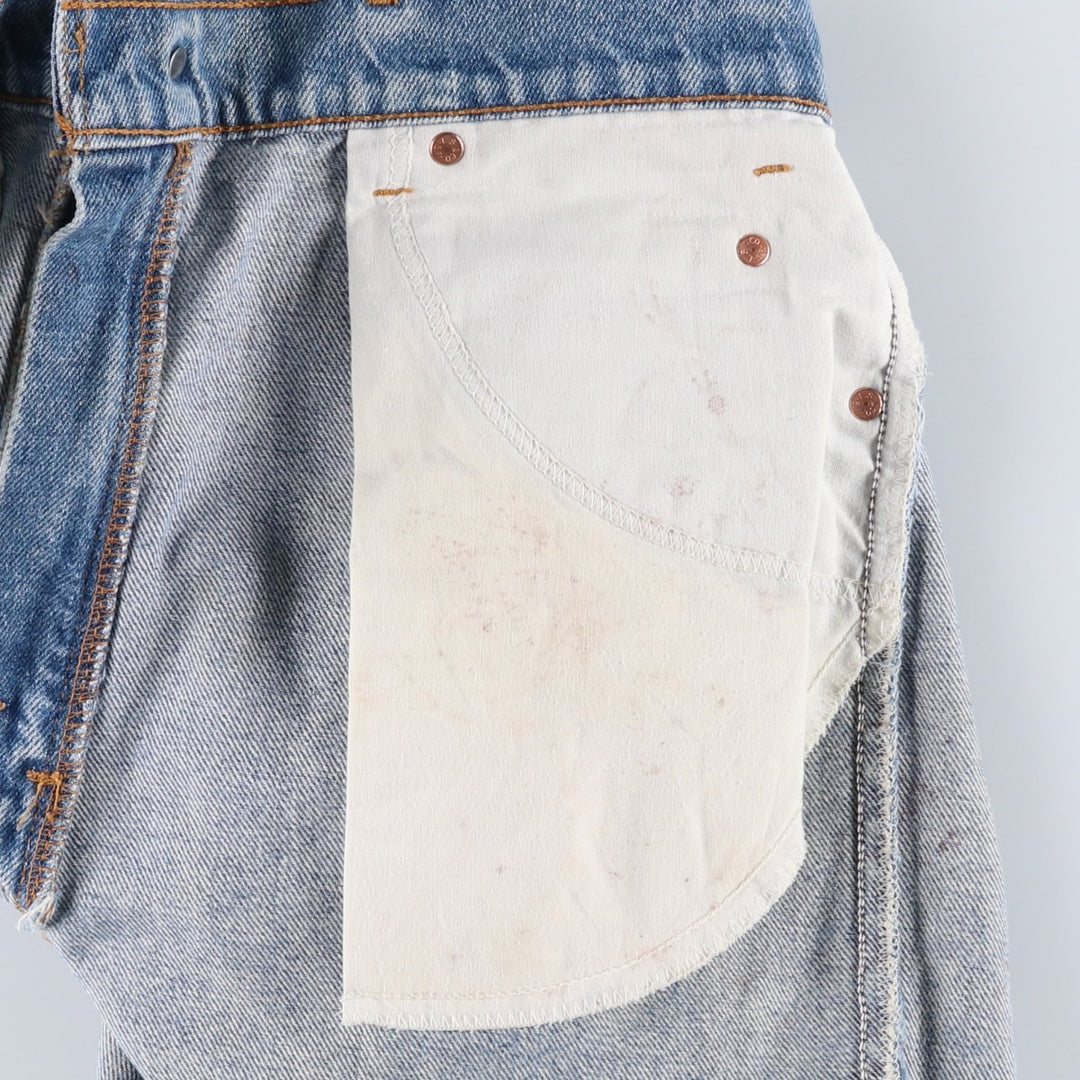 90'S Levi's 517 Orange Tab Bootcut Denim Pants, Men's Size W34 (approx.), Vintage unclear blue type Vintage Second Hand