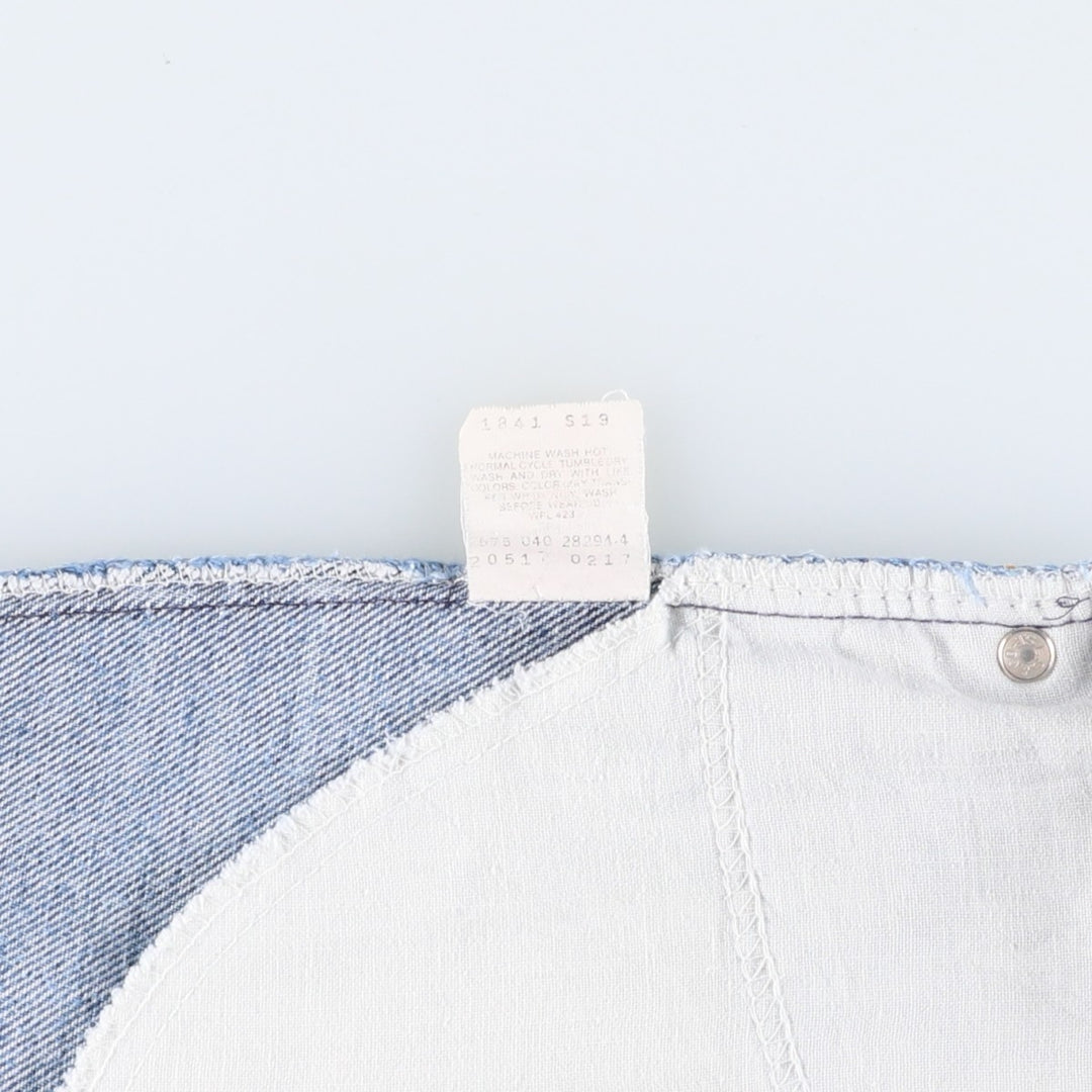 Vintage 80s-90'S Levi's 20517-0217 Orange Tab Bootcut Denim Pants, Made in USA, Men's Size 34 cotton Blue type light blue Vintage Second Hand