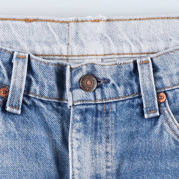 Vintage 80s-90'S Levi's 20517-0217 Orange Tab Bootcut Denim Pants, Made in USA, Men's Size 34 cotton Blue type light blue Vintage Second Hand