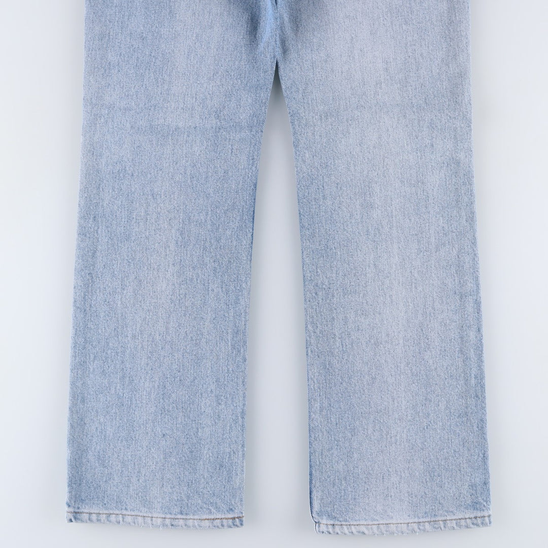 Vintage 80s-90'S Levi's 20517-0217 Orange Tab Bootcut Denim Pants, Made in USA, Men's Size 34 cotton Blue type light blue Vintage Second Hand