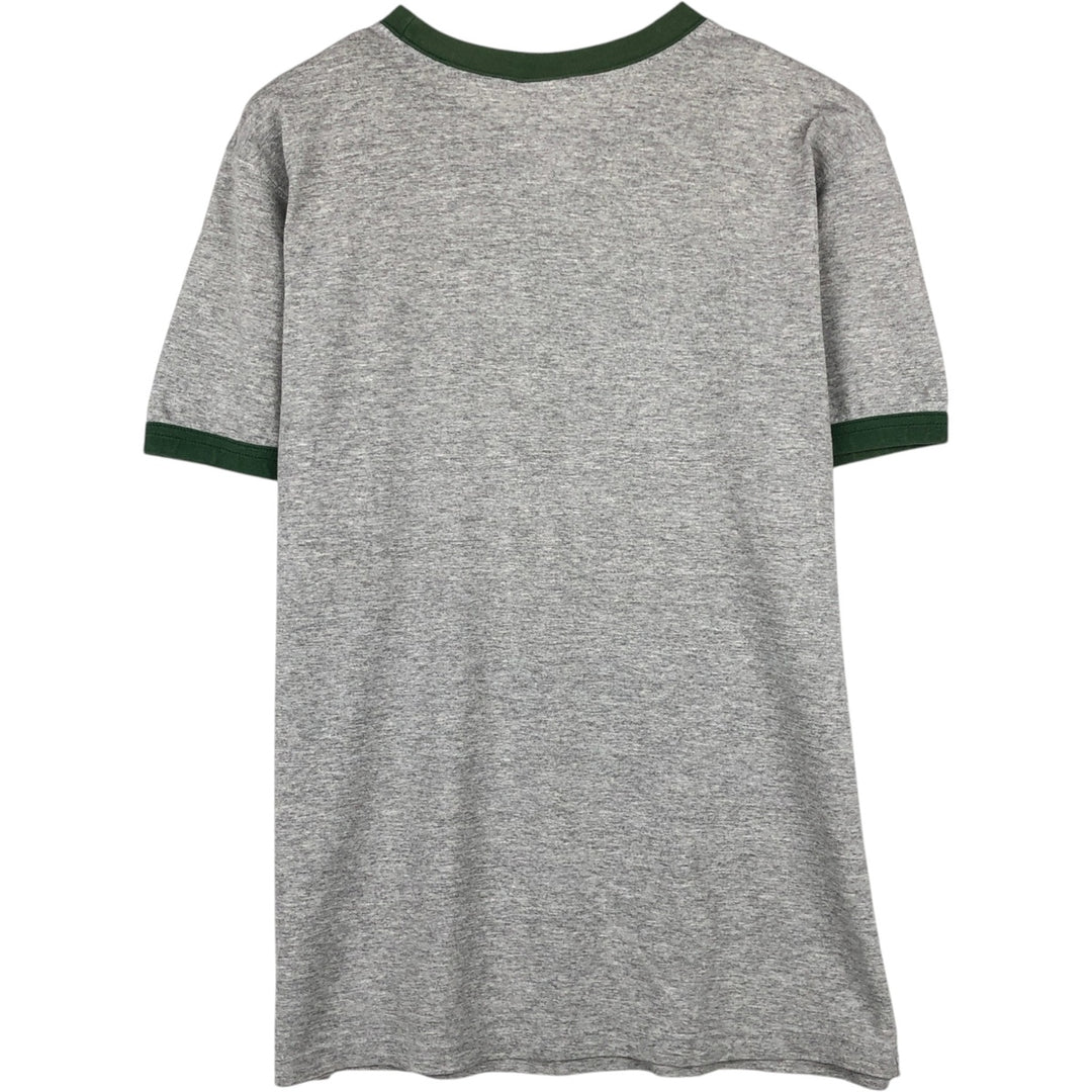 NFL Green Bay Packers Ringer T-Shirt, Men's Size XL (approx.) cotton gray type Vintage Second Hand