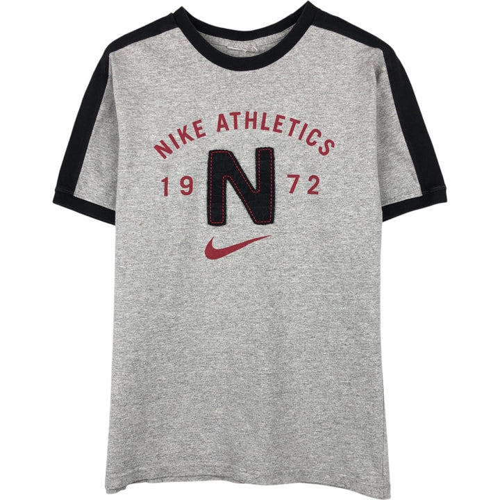 Nike Ringer T-Shirt, Men's Size S (approx.) unclear gray type Vintage Second Hand