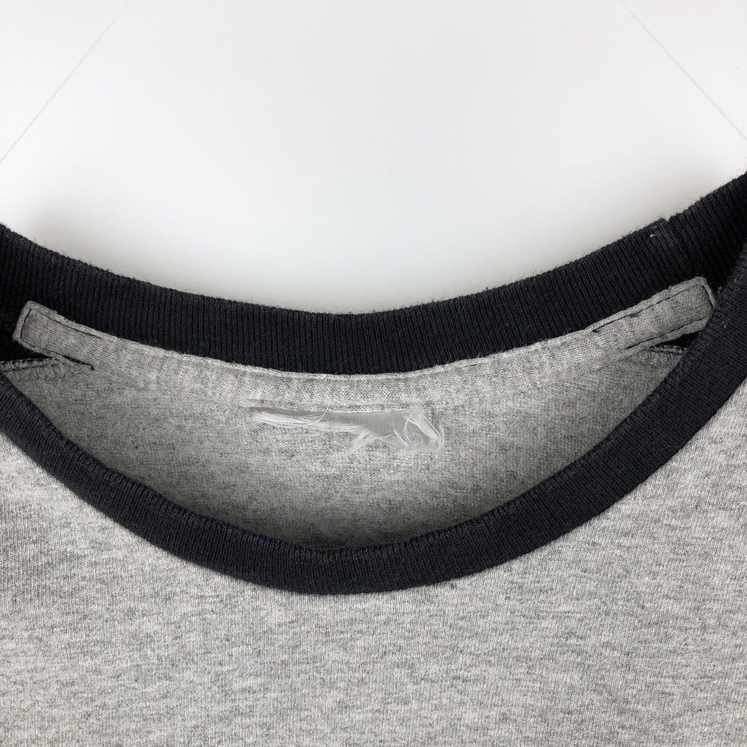 Nike Ringer T-Shirt, Men's Size S (approx.) unclear gray type Vintage Second Hand