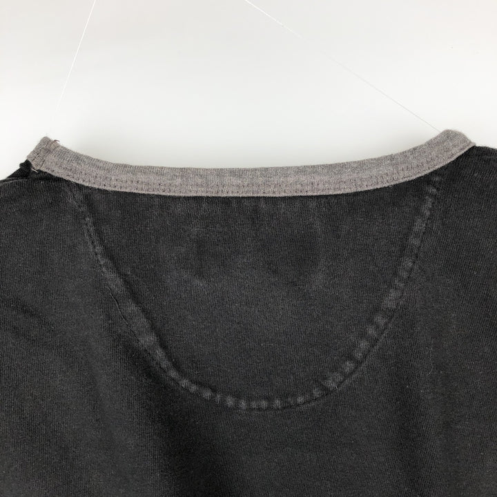 Ralph Lauren CHAPS Ringer T-shirt, Men's Size L (approx.) cotton black type Vintage Second Hand
