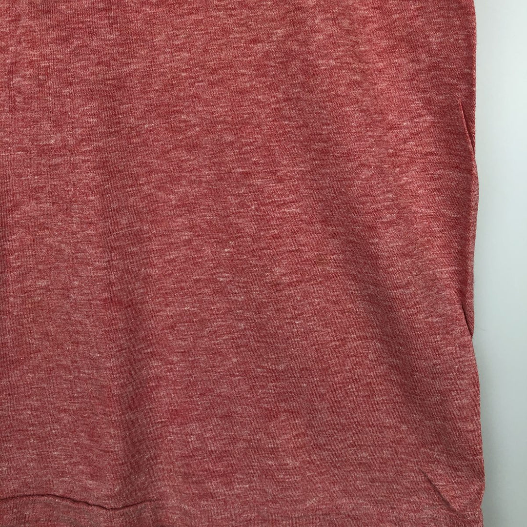 70s-80'S Mayo Spruce Ringer T-Shirt, Made in USA, Men's Size M (Equivalent), Vintage cotton red type Vintage Second Hand
