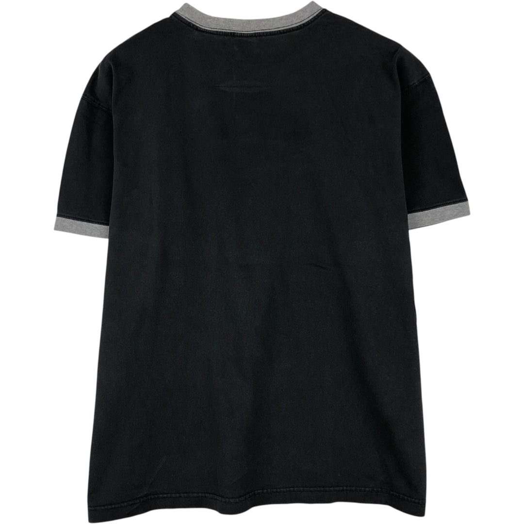 GAP Old Gap Ringer T-shirt, Men's Size L (approx.) cotton black type Vintage Second Hand