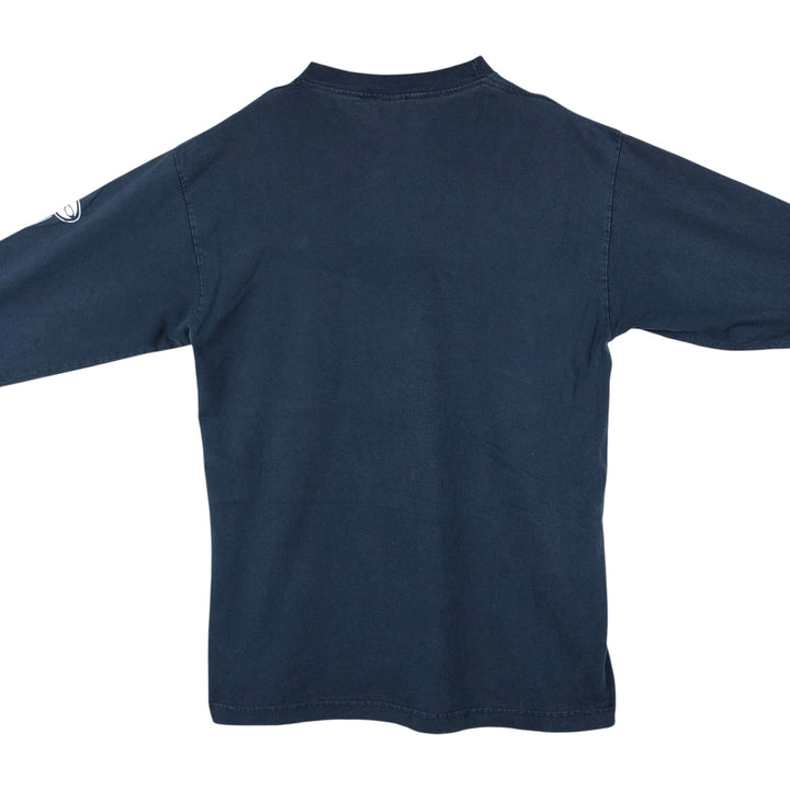Ocean Pacific Long-Sleeve T-Shirt (Men's Size M) unclear navy blue type Vintage Second Hand