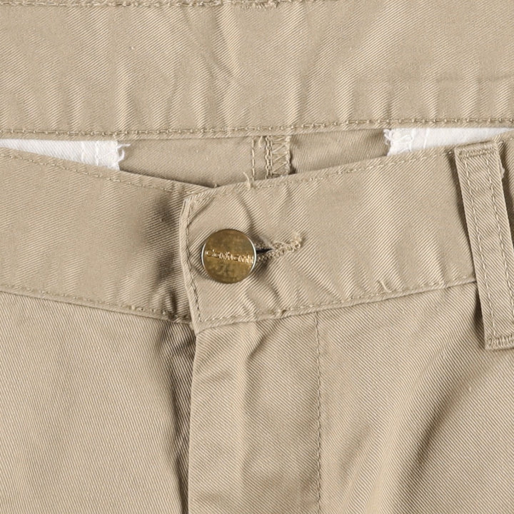 Carhartt WORK IN PROGRESS PRESENTER BERMUDA Work Shorts (Men's W35 equivalent) polyester Beige type Vintage Second Hand