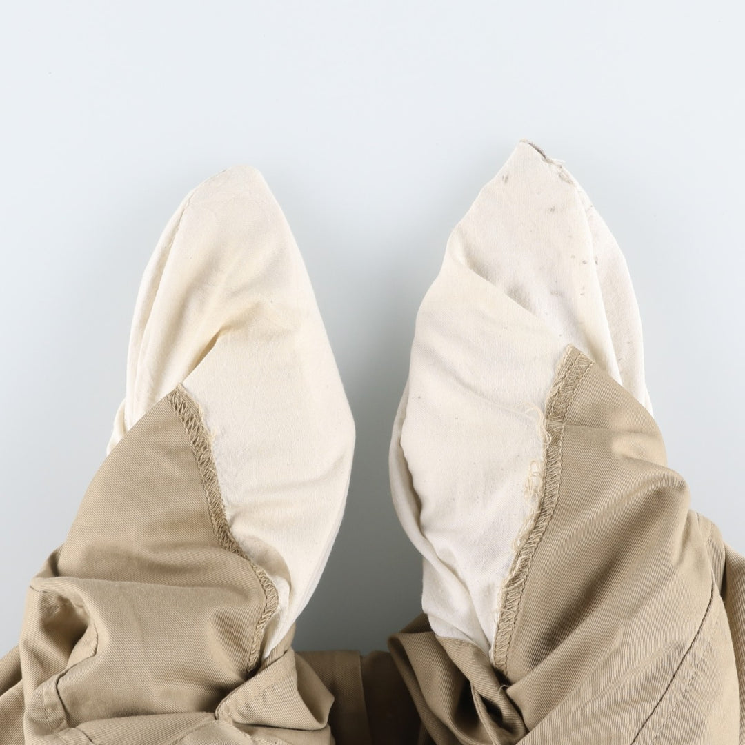 Carhartt WORK IN PROGRESS PRESENTER BERMUDA Work Shorts (Men's W35 equivalent) polyester Beige type Vintage Second Hand